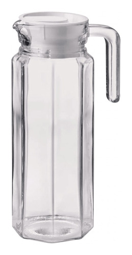 Jarra Jugo Agua Refrigerador De Vidrio 1,1 Litros Allegra 
