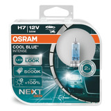 Caja Focos Osram Cool Blue Intense H7 12V 55W