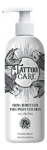 Crema Humectante Para Tatuajes Tattoo Care 