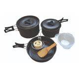 Marmita Set Cocina Camping National Geographic 4  Personas