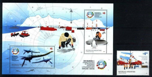 2014 Antártida- Reunión Administradores Argentina Mnh