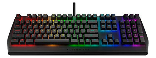 Alienware Teclado Para Juegos Rgb De Bajo Perfil Aw410k: Ali