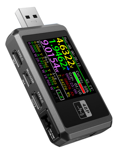 Detector De Voltaje, Pantalla Usb Multifuncional