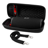 Estuche Para Jbl Charge 4 / 5 Cable Y Adaptador Usb Negro