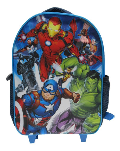 Mochila Con Ruedas Avengers Los Vengadores Original Av79140