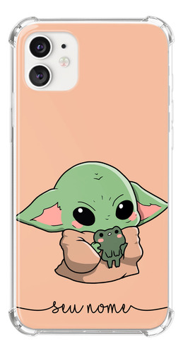 Capa Capinha Com Nome Personalizada Baby Yoda