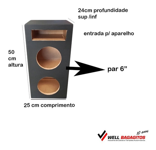 Caixa Corujinha 1 Par 6  Uso Resindencial 