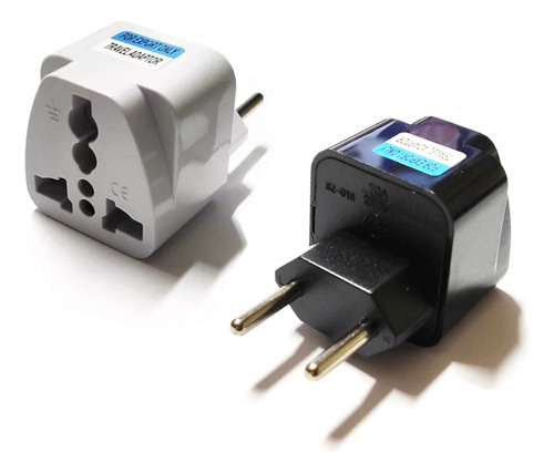 100 Adaptador Tomada Universal Euro Uk Asia P Brasil Atacado