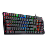 Teclado Gamer Mecánico Redragon Shrapnel K589 Rgb Negro