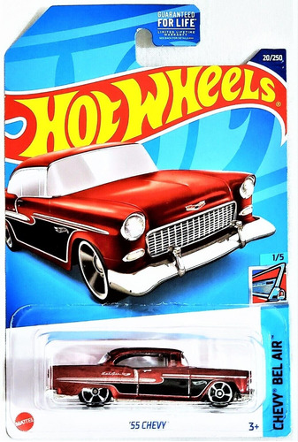 Hotwheels Carro 55 Chevy  + Obsequio 