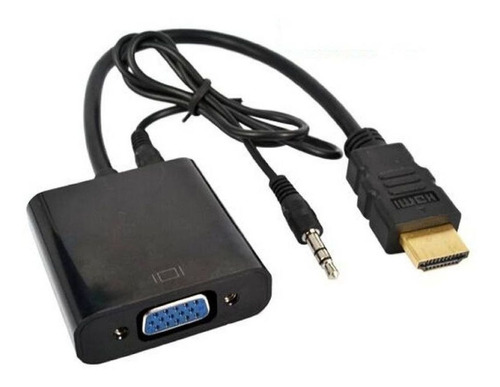 Hdmi A Vga Proyector Laptop Monitor Smart Con Cable De Audio