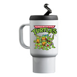 Jarro Térmico Personalizado Vaso Tortugas Ninja