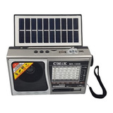 Radio Portatil Solar Linterna 8 Bandas Hifi Sd Usb Bluetooth