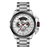 Reloj G-force Original H3633g Cronografo Blanco + Estuche