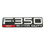 Emblema Ford F350 Super Duty Xlt (placa Incluye Adhesivo 3m) Ford F-350