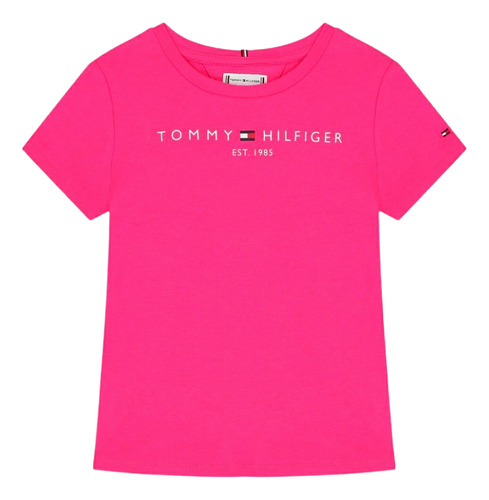 Playera Tommy Hilfiger Para Niña Essential 5242 B8