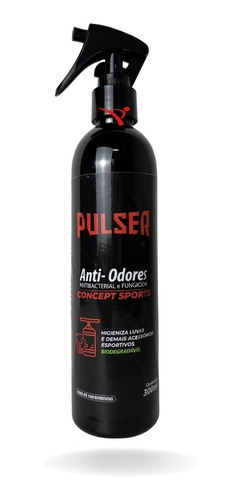 Spray Anti-odor Luvas Equipamentos Luta Sports 300ml Pulser