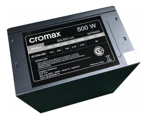 Cromax Kc-daa-500 500 W 220v