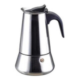 Cafeteira Italiana Portátil 4 Xicaras Manual Inox Prata Café