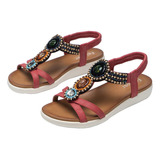 Sandalias Mujeres De Bohemia De Planas Foot Bed De Casuales