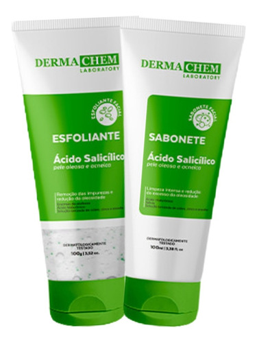 Kit Skin Care Limpeza De Pele Oleosa Sabonete Esfoliante