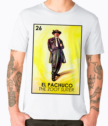 Playeras Cleen Alexer Lotería El Pachuco Mod 1 Modelos Nuevo