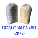 Estopa Industrial - Color Y Blanca - 20kg