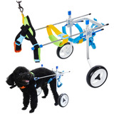 Silla De Ruedas Ajustable Para Perros Para Patas Traseras, S