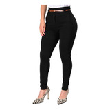 Pantalon Dama Vestir Con Stretch Oficina Levanta Pompa Itzi