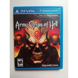 Jogo Army Corps Of Hell Ps Vita Psvita Original Mídia Física