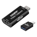 Capturadora Hdmi 1080p Hdmi/usb + Tipo C Celular Streaming