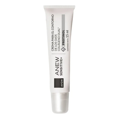 Avon Anew Sensitive Crema Contorno Ojos Ojeras Colágeno 15ml Todo Tipo De Piel Día\u002Fnoche | MercadoLibre