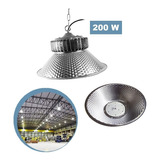 Luminária Ufo 200w Led High Bay Luz 6500k Galpão Industria