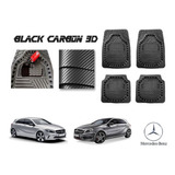 Tapetes Premium Black Carbon 3d Mercedes Benz A200 13 A 18