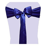 Satin Chair Sashes Bow Sash For Wedding And Events Supp...