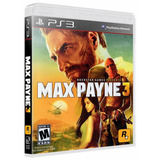 Max Payne 3 - Ps3 - Disco Físico