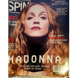 Madonna Revista Spin Otra Leer Descripcion