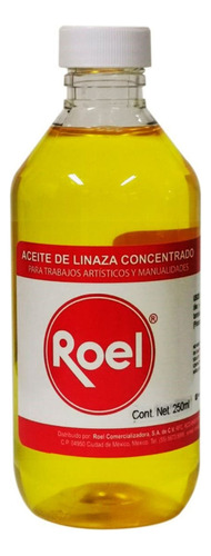 Aceite Linaza Concentrado 250ml Roel Arte Manualidades