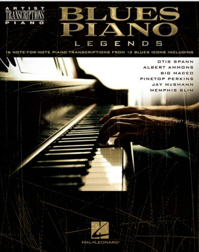 Blues Piano Ledends * Partituras De Hal Leonard En Pdf 