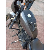 Cubretanque Con Bolsa Moto Harley Sportster Emblema