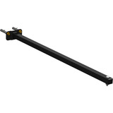 Suporte Haste De Refletor Led Parede Fachada 60 Cm Preto