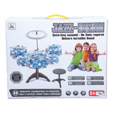 Bateria Musical Infantil Jazz Grande Caja