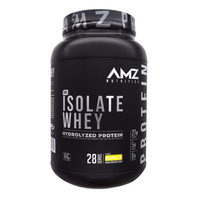 Proteína de Suero AMZ Isolate en Polvo para Aumento Muscular, Sabor Vainilla | Envío gratis