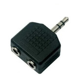 Adaptador Mini Plug 2 Hembras Divisor Auricular Stereo 3.5mm