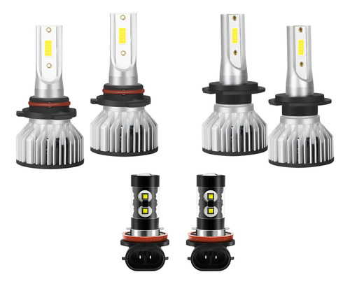 Kit 9005 H11 Led De Haz Alto/bajo Para Mazda 3 5 6 Cx5 Cx9