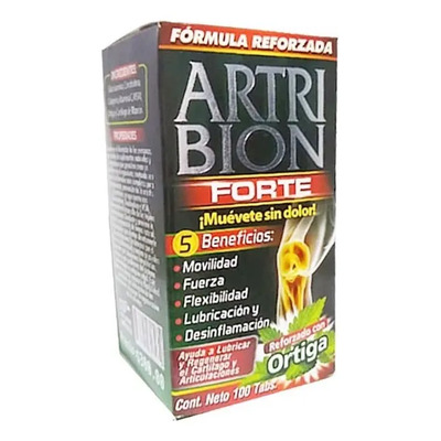 Artri Bion Forte Con Ortiga Movilidad 2 Frascos Sabor Sin Sabor | MercadoLibre
