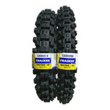 Llantas Michelin 110/100-18 + 80/100-21 Tracker Usan Camara