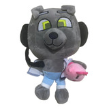 Minecraft Lobo Gris Peluche Muñeca Regalo