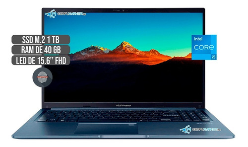 Portatil Asus Intel Core I5 1240p Disco Ssd 1tb + Ram 40gb