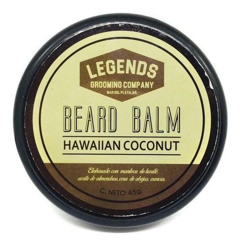 Beard Balm - Balsamo Para Barbas Legends  X 45 Grs